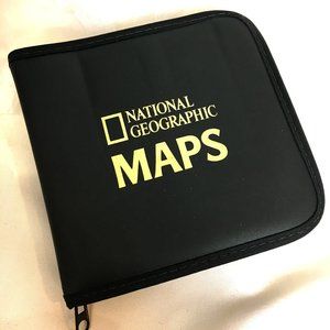 National Geographic 95/98 CD-ROM Maps & Case VTG